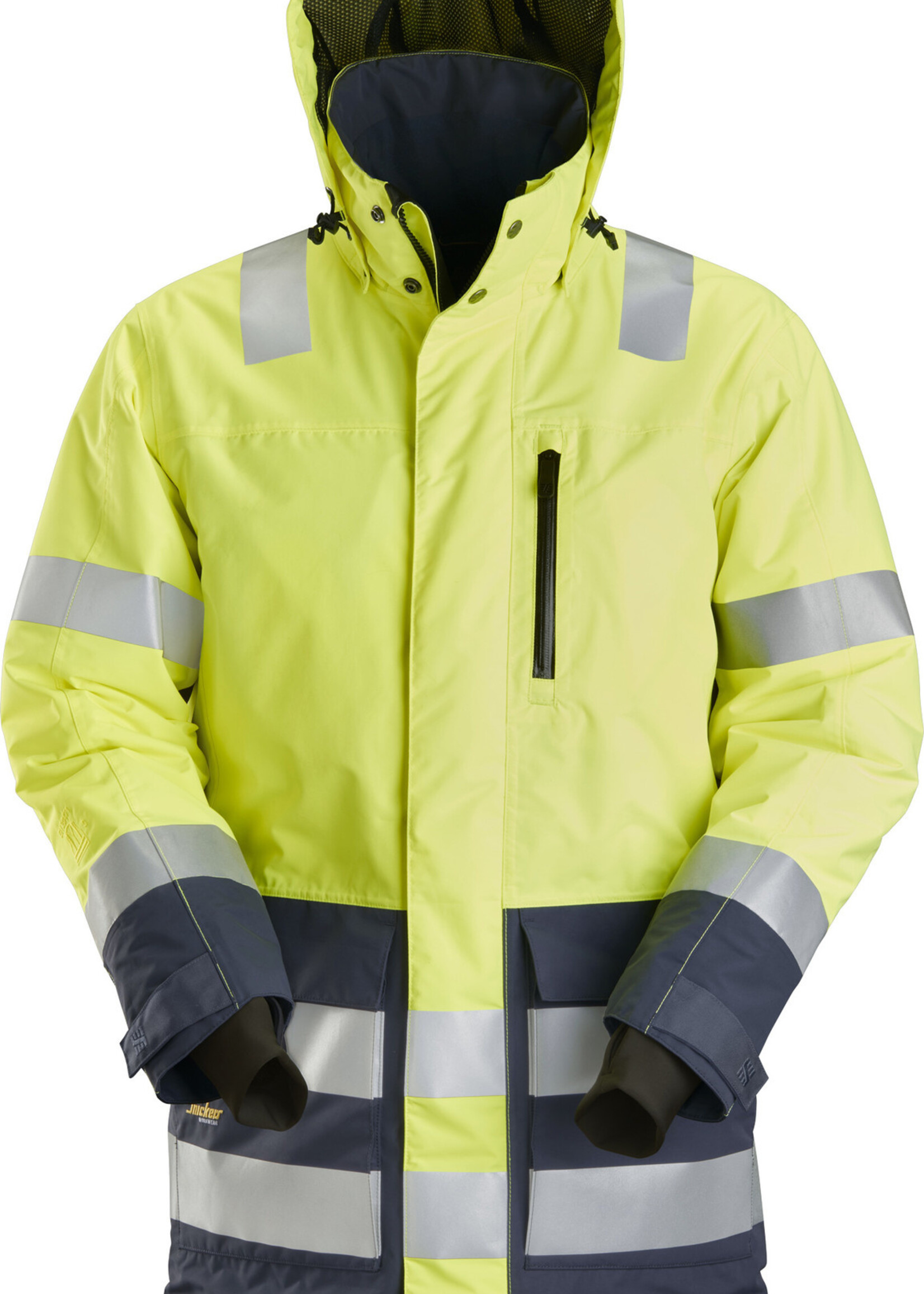 Snickers Workwear AllroundWork 1830 High-Vis Waterproof Parka