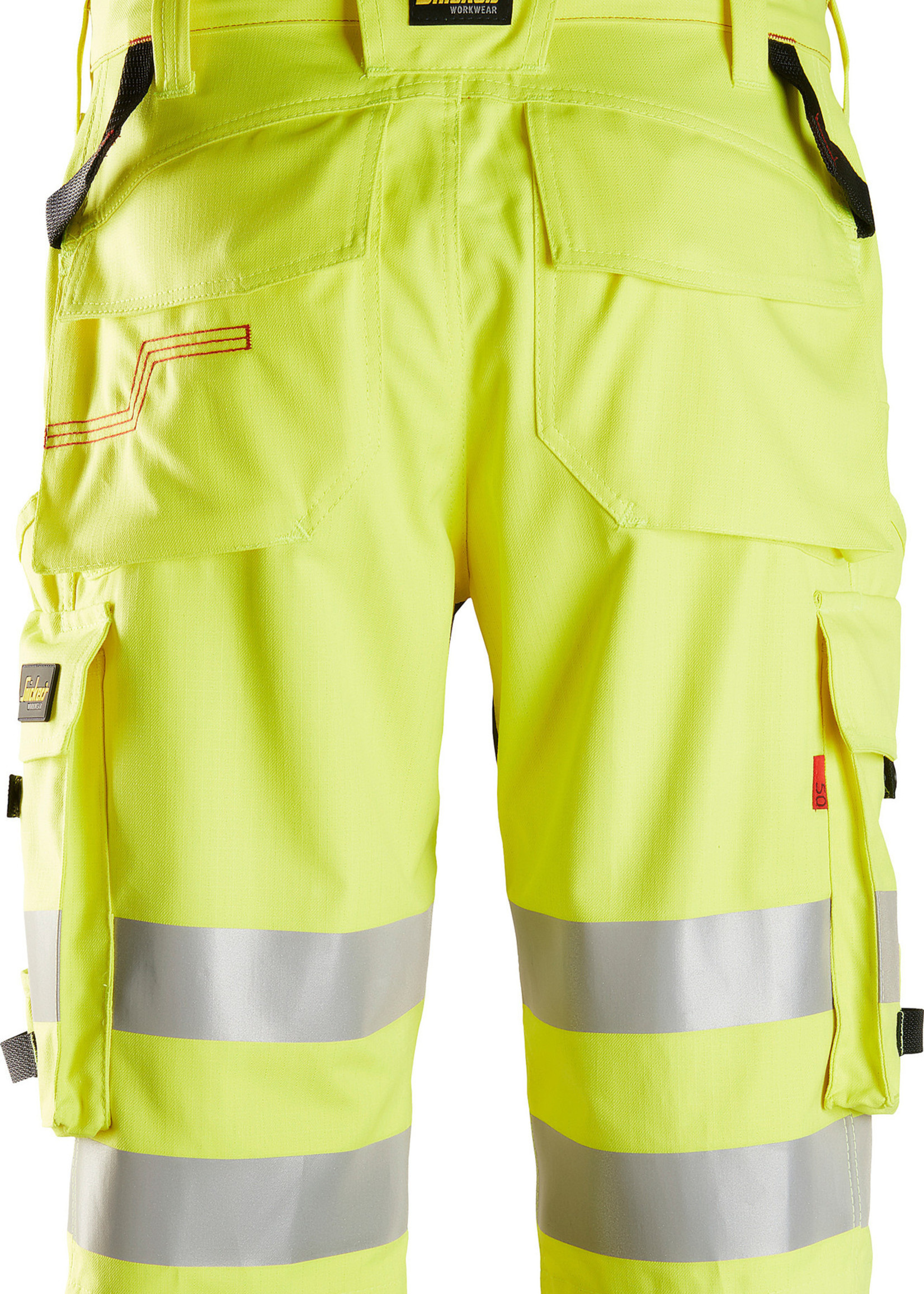 Snickers Workwear ProtecWork Shorts High-Vis Klasse 1