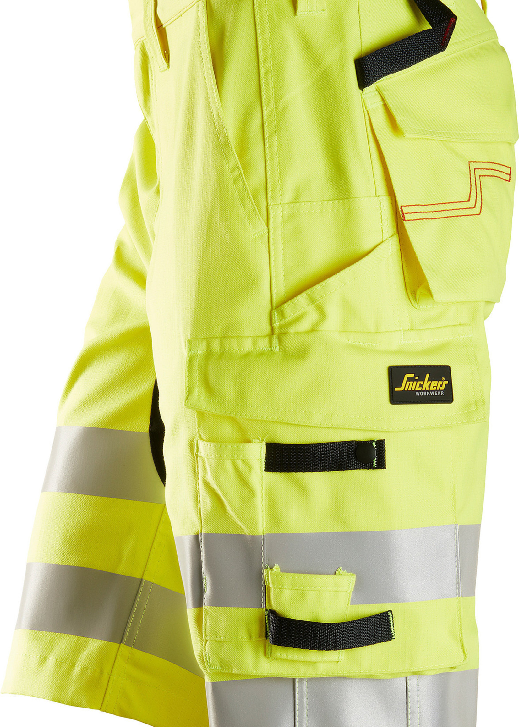 Snickers Workwear ProtecWork Shorts High-Vis Klasse 1