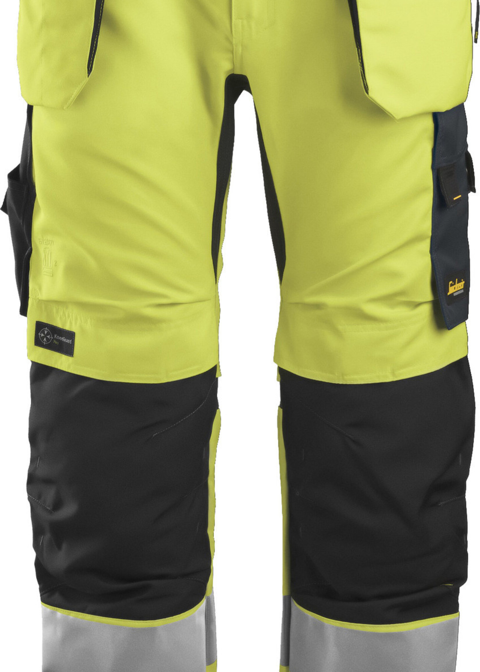 Snickers Workwear AllroundWork High-Vis Werkbroek+ met Holsterzakken