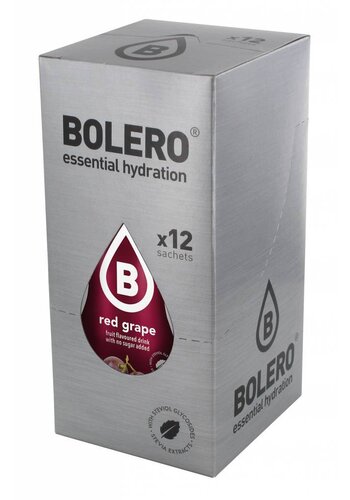 Bolero Red Grape 12 sachets with Stevia 