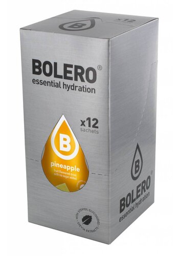  Bolero Pineapple 12 sachets with Stevia 