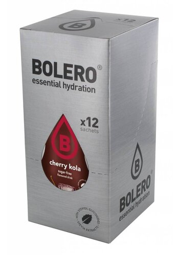  Bolero Cherry Kola 12 sachets with Stevia 