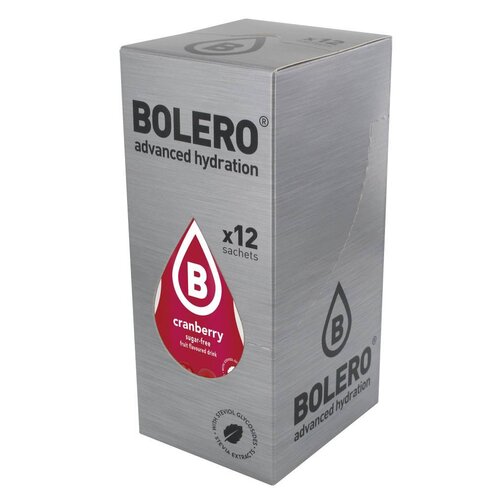  Bolero Cranberry 12 sachets with Stevia 