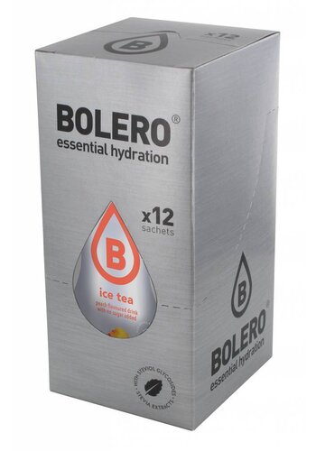  Bolero Ice Tea Melocotón con Stevia | 12 sobres 