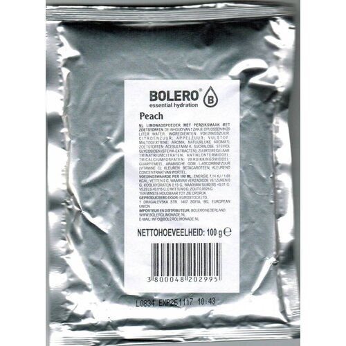  Bolero Melocotón 20 Litros con Stevia 