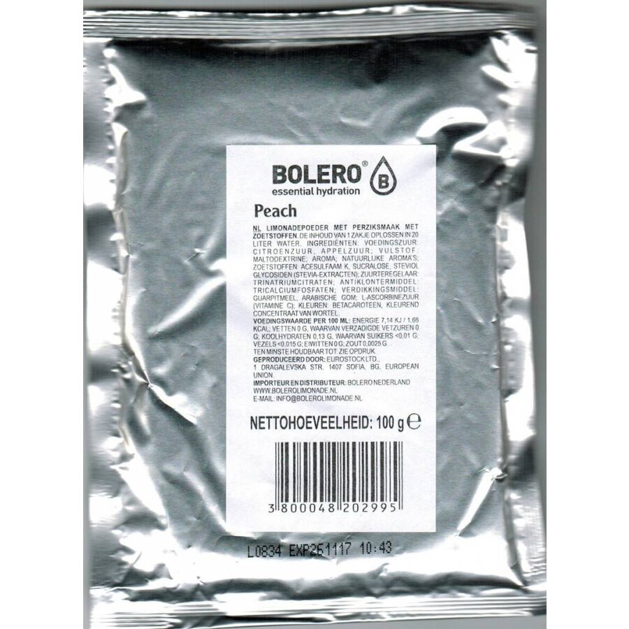 Melocotón 20 Litros con Stevia