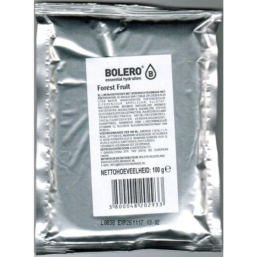 Forest Fruit 20 LITER with Stevia