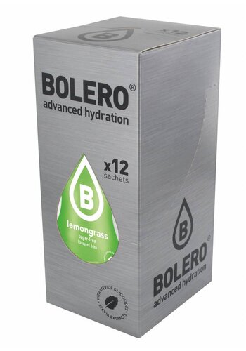  Bolero Lemongrass 12 sachets with Stevia 