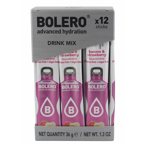  Bolero STICKS - Platano y Fresa 