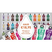 All 58 flavours package - 114 LITER 58 sachets