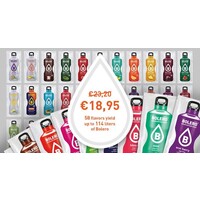 All 58 flavours package - 114 LITER 58 sachets