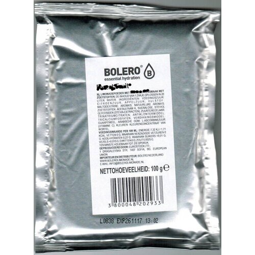  Bolero Aardbei met Stevia | 20 liter 