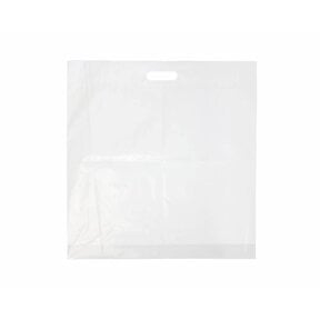 Draagtas 30x 45 cm - HDPE  2 kleuren bedrukt vanaf €0,09 p.st.