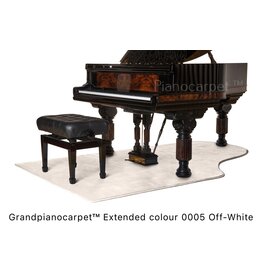 Pianocarpet Flügelcarpet in Form Steinway verlängert