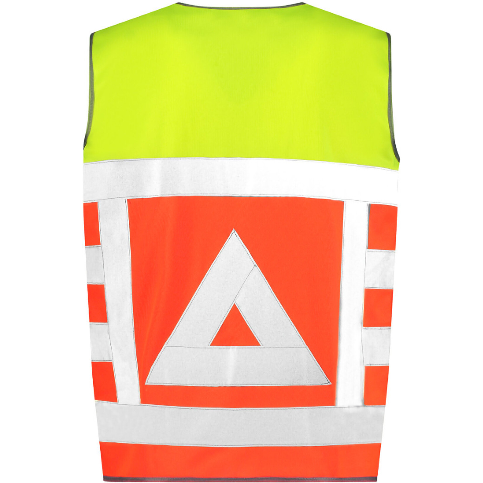 Huismerk Verkeersregelaarsvest RWS met ritssluiting
