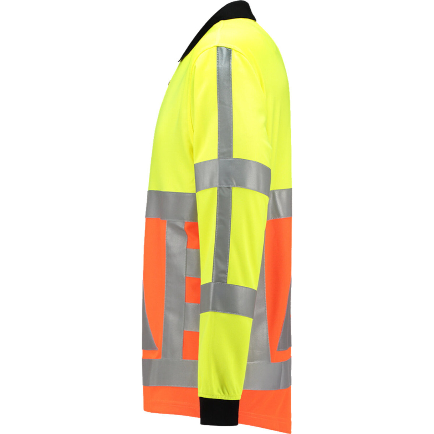 Huismerk Dunne verkeerspoloshirt met lange mouwen