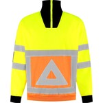 Huismerk Sweater met rits voor Verkeersregelaars