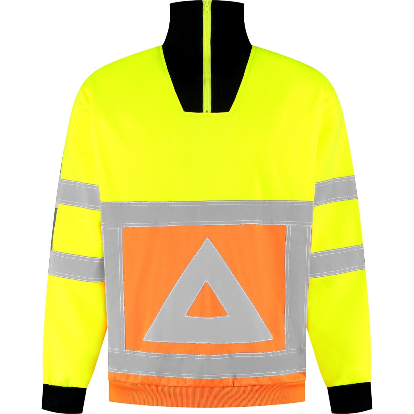 Huismerk Sweater met rits voor Verkeersregelaars