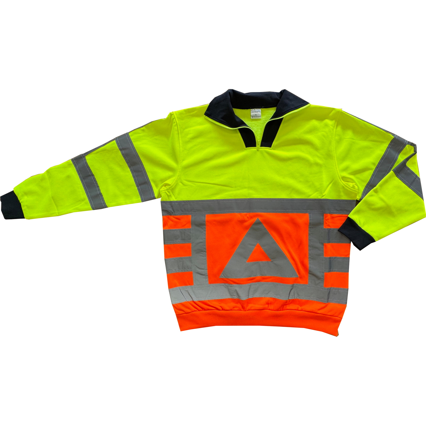 Huismerk Sweater met rits voor Verkeersregelaars