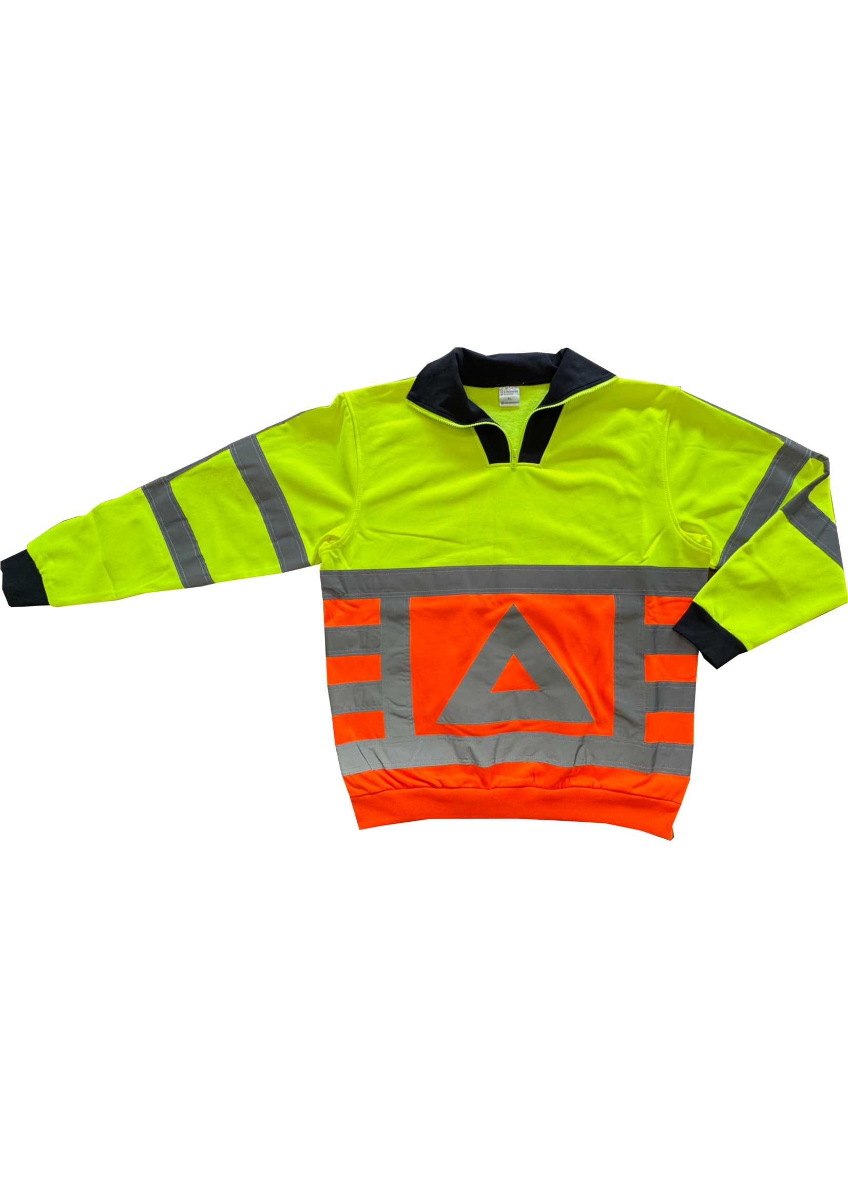 Huismerk Sweater met rits voor Verkeersregelaars