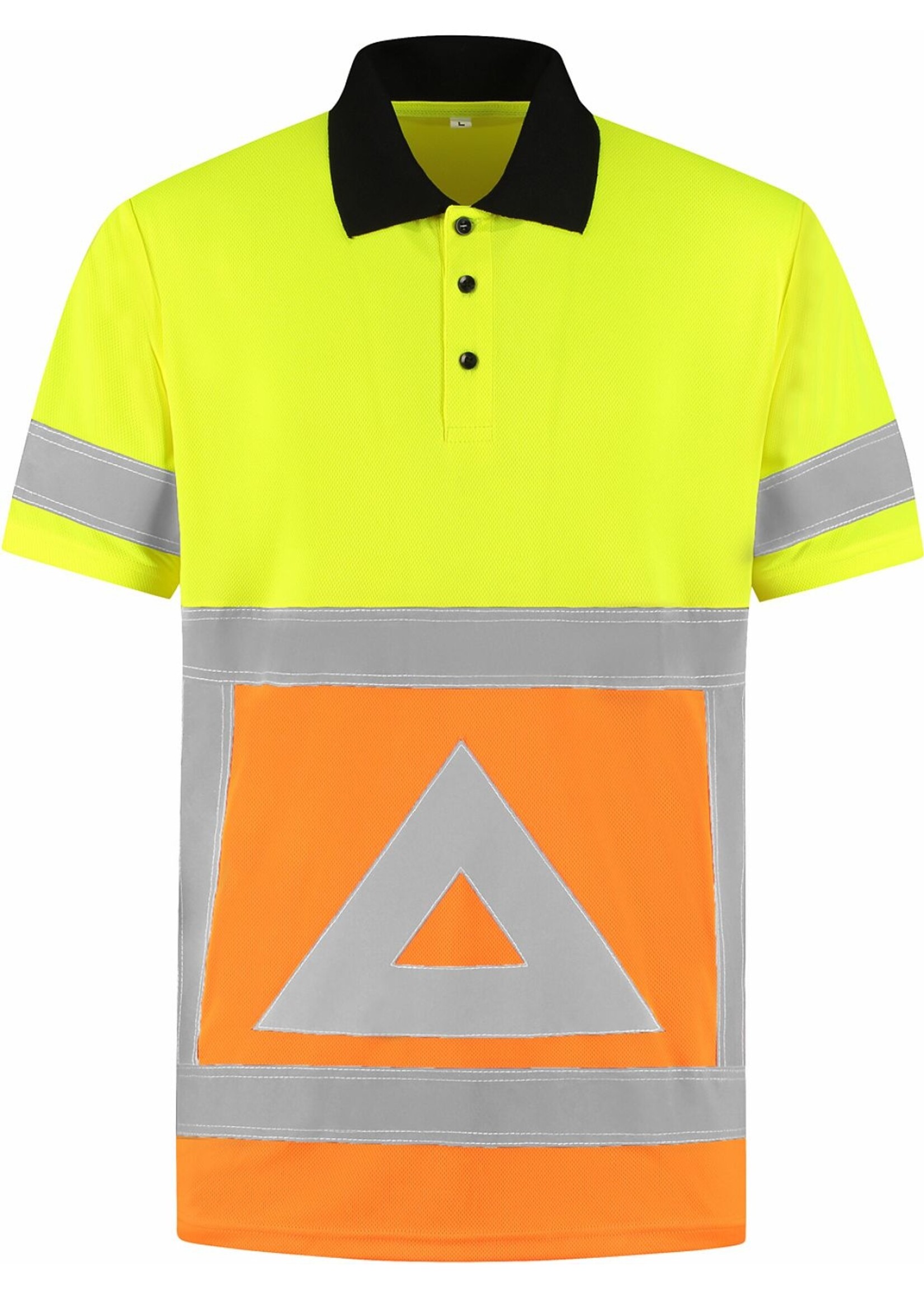 Huismerk Basic verkeerspoloshirt korte mouwen