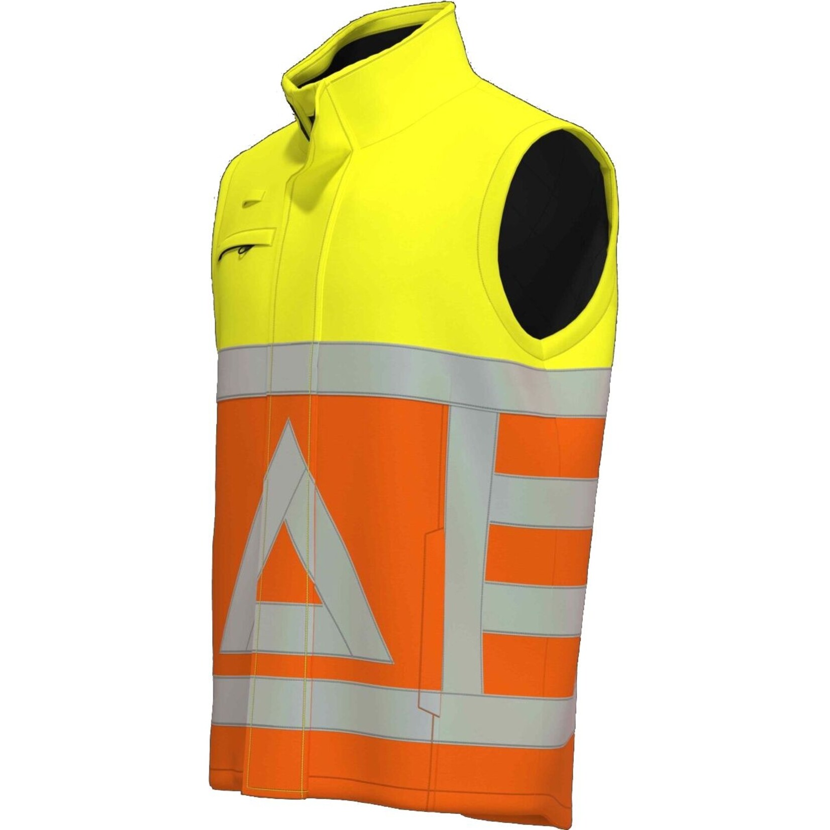 Huismerk Bodywarmer Verkeersregelaar Softshell RWS