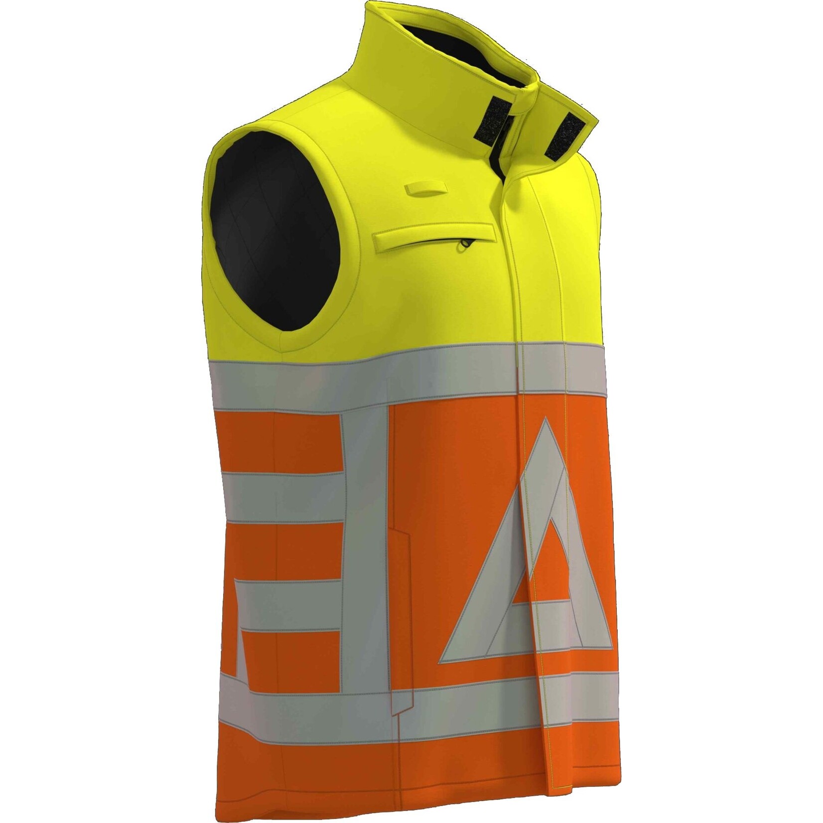 Huismerk Bodywarmer Verkeersregelaar Softshell RWS