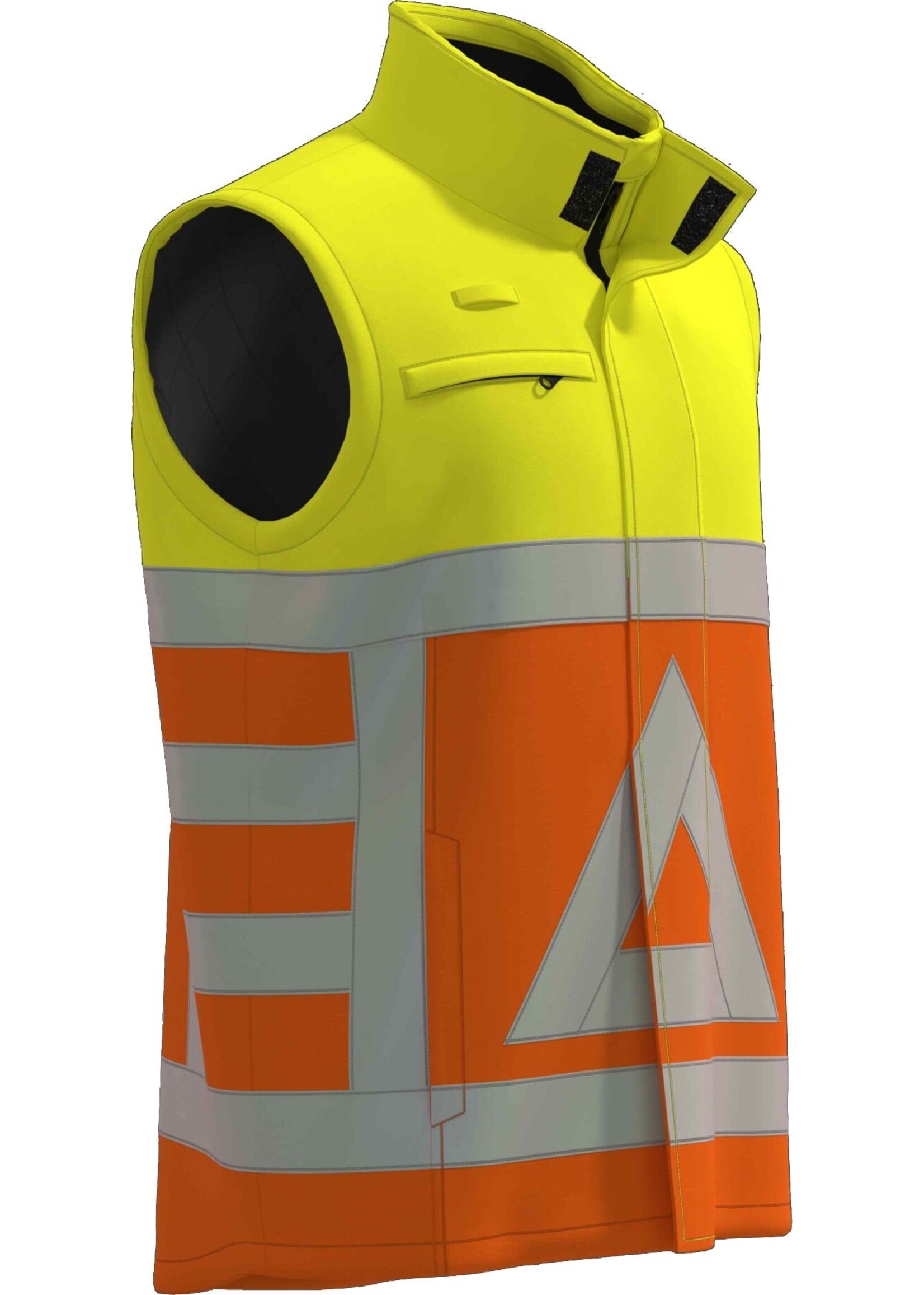 Huismerk Bodywarmer Verkeersregelaar Softshell RWS