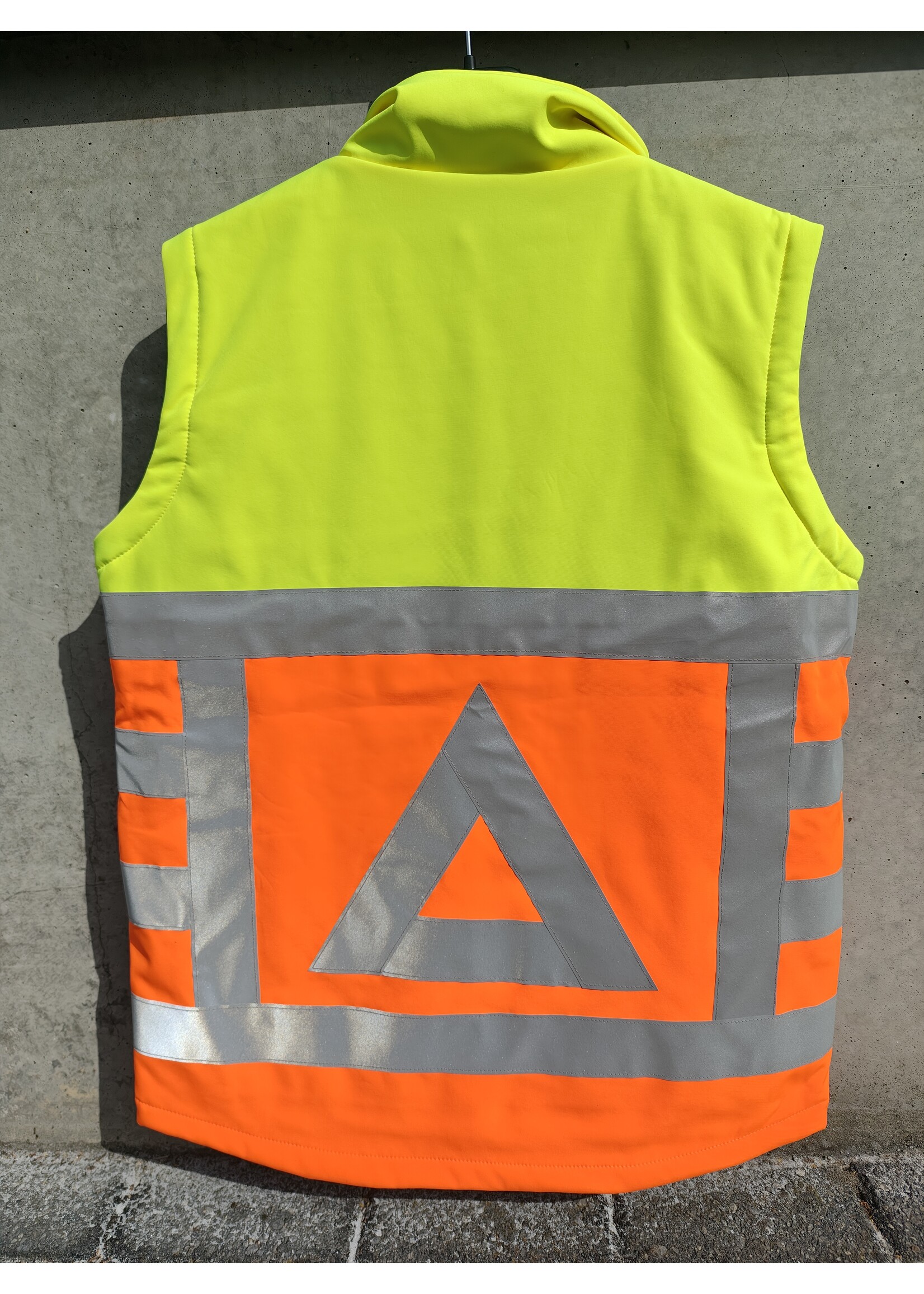 Huismerk Bodywarmer Verkeersregelaar Softshell RWS