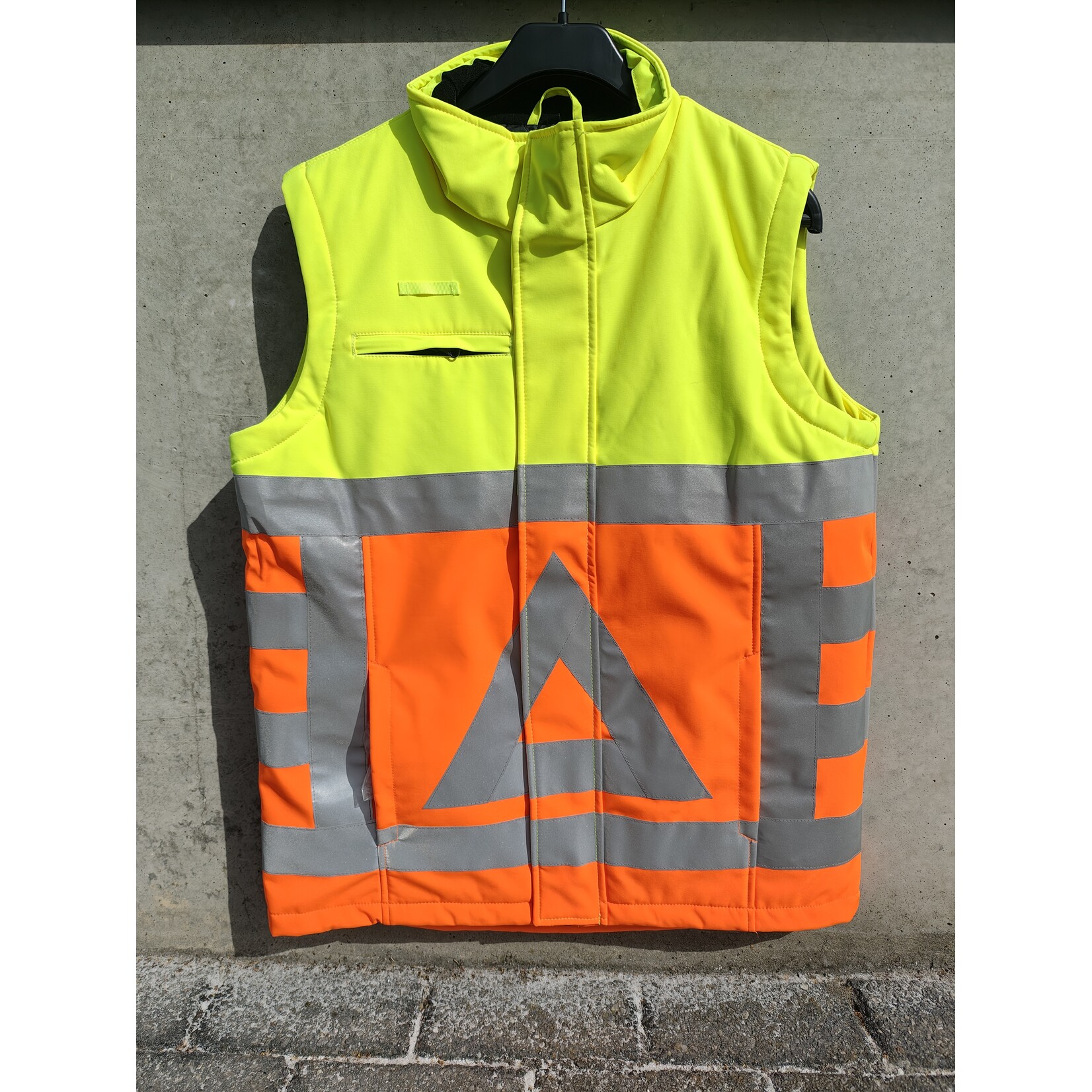 Huismerk Bodywarmer Verkeersregelaar Softshell RWS