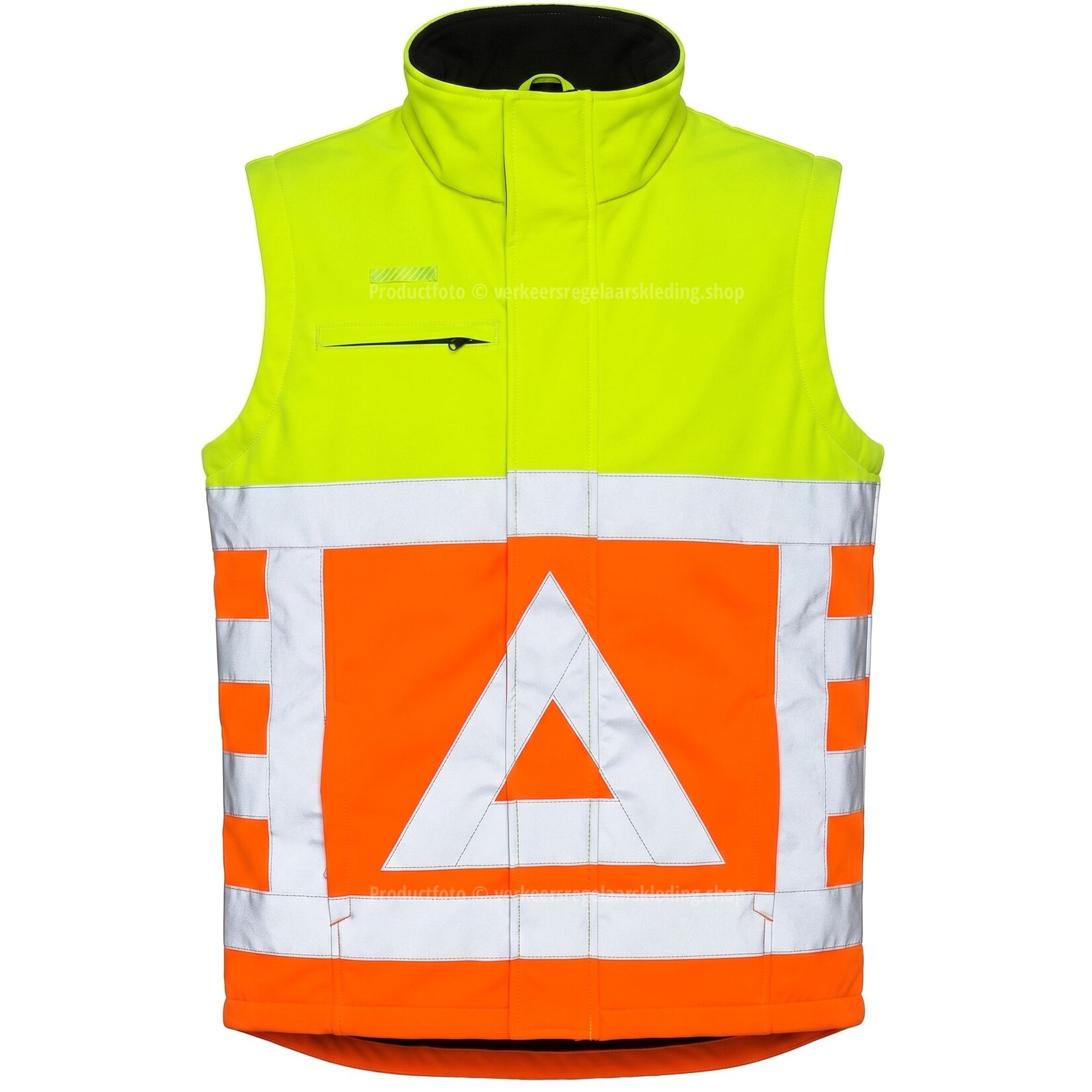 Huismerk Bodywarmer Verkeersregelaar Softshell RWS
