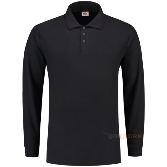 Poloshirt 100% Katoen Lange Mouw