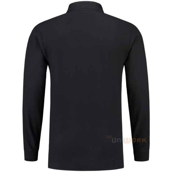 Poloshirt 100% Katoen Lange Mouw