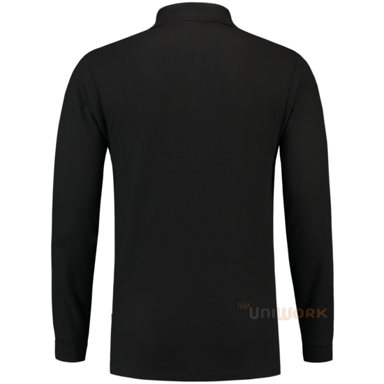 Poloshirt 100% Katoen Lange Mouw