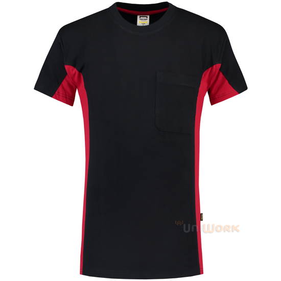 T-Shirt Bicolor Borstzak