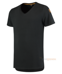 T-Shirt Premium V Hals Heren