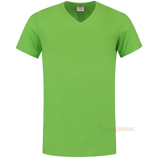 T-Shirt V Hals Slim Fit