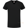 T-Shirt V Hals Slim Fit