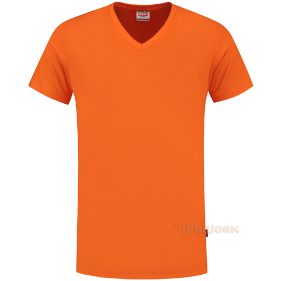 T-Shirt V Hals Slim Fit