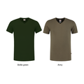 T-Shirt V Hals Slim Fit
