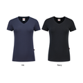 T-Shirt V-Hals Slim Fit Dames