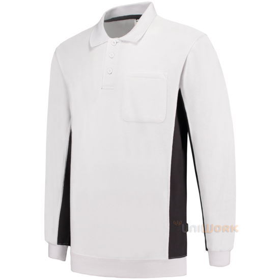 Polosweater Bicolor Borstzak