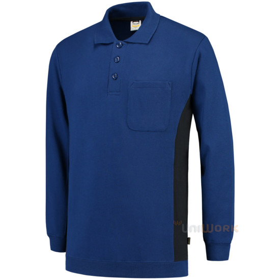 Polosweater Bicolor Borstzak