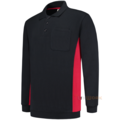 Polosweater Bicolor Borstzak