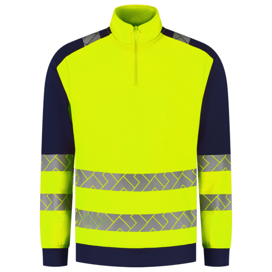 Zip Sweater High Vis Redefined Industrieel Wasbaar