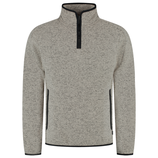 Knitted Fleecejack 1/4 Zip Redefined