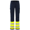 Werkbroek 2-Way Stretch High Vis Redefined Dames