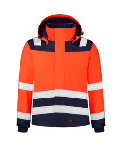 Midi Parka High Vis Bicolor