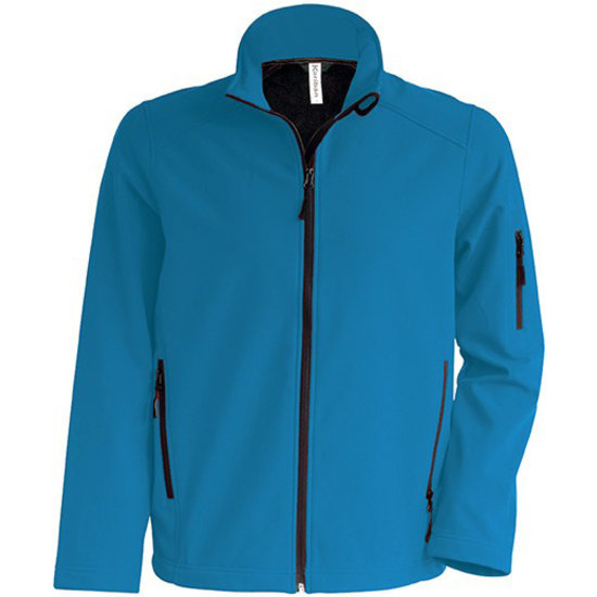 Kariban Heren softshell jas in diverse kleuren
